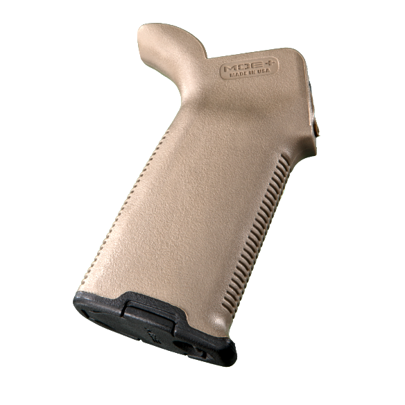 Рукоятка пистолетная прорезиненная Magpul MOE+ Grip для AR15/M4 Flat dark earth (MAG416FDE)
