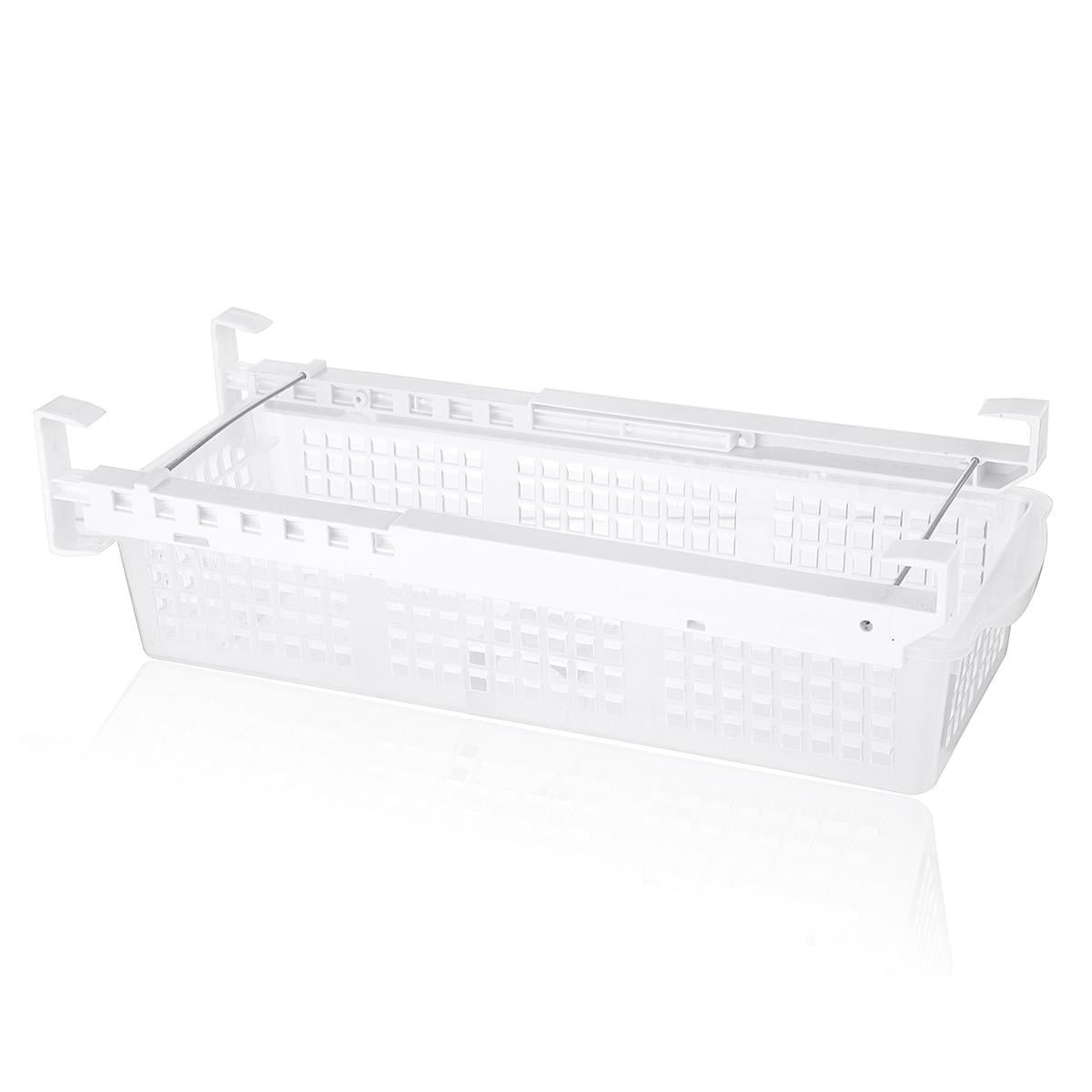 Подвесной органайзер для холодильника SUNROZ Fridge Mate Storage Box на полке Белый (SUN5030)