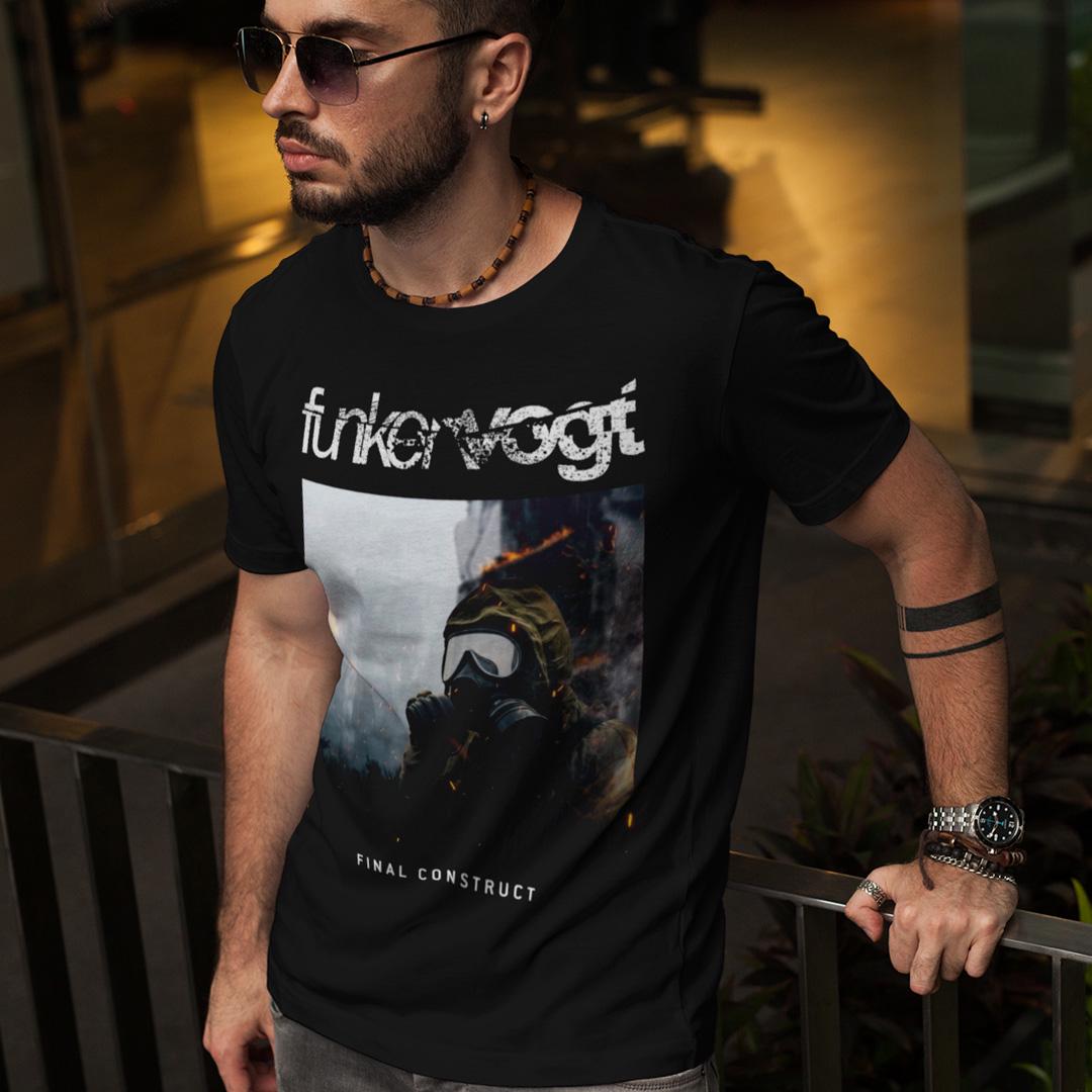 Футболка унисекс Funker Vogt Final Construct S Черный (32697423) Футболка унисекс Funker Vogt Final Construct S Черный (32697423)