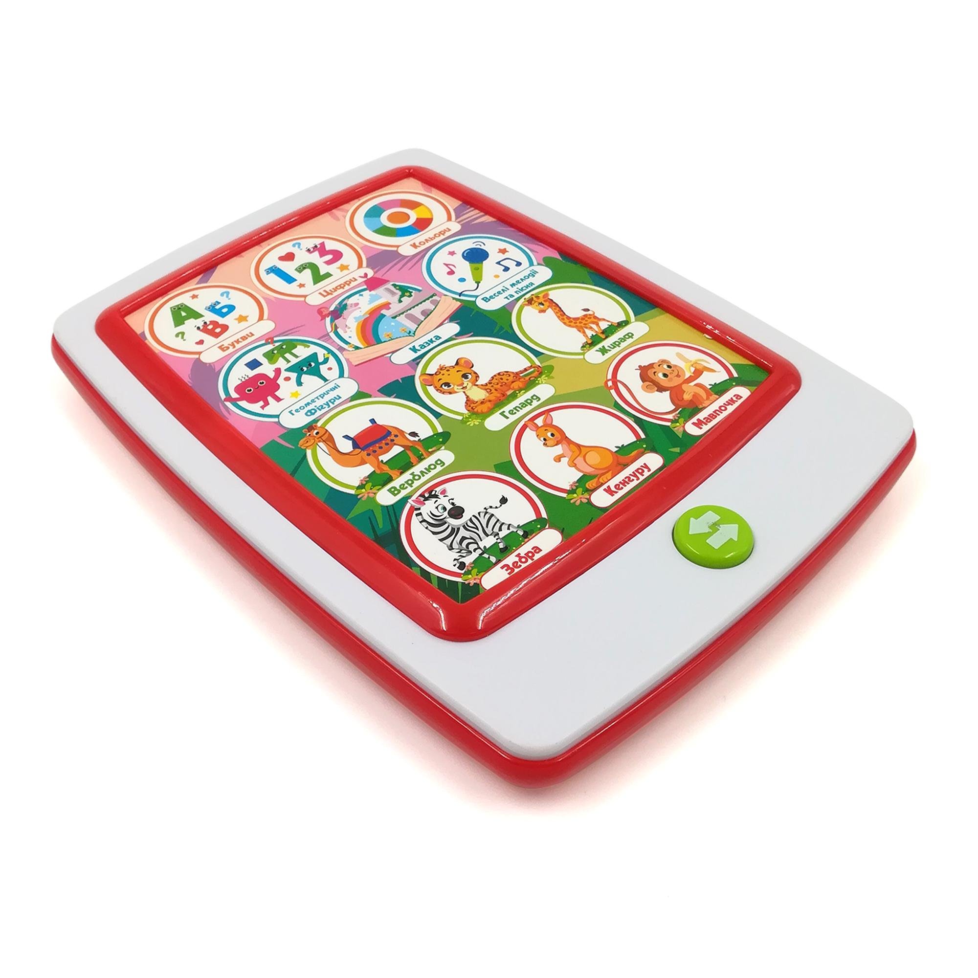 Планшет интерактивный ТК Group Зверята алфавит цифры геометрические фигуры подсветка 20 см Разноцветный (111738) - фото 3 Планшет интерактивный ТК Group Зверята алфавит цифры геометрические фигуры подсветка 20 см Разноцветный (111738) - фото 3