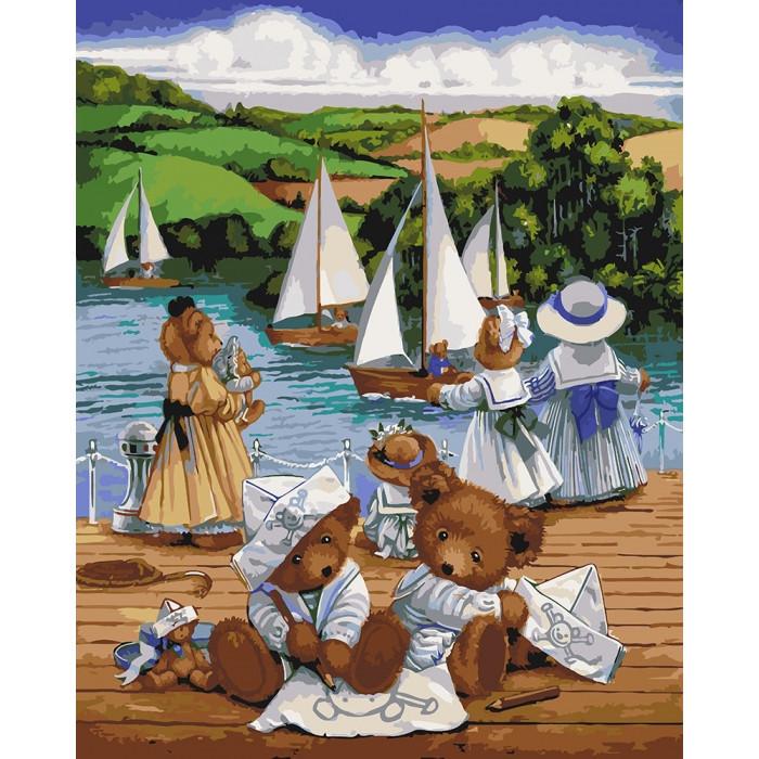 Картина по номерам Идейка Будущие путешественники 40x50 см (skl-КНО4124)