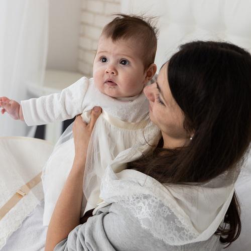 Платье для девочки Белла р. 62 Ivory (258969) - фото 2 Платье для девочки Белла р. 62 Ivory (258969) - фото 2