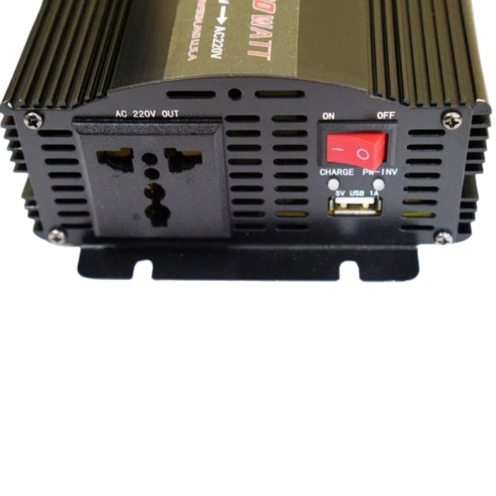 Перетворювач напруги 5 CORE Power Inverter UPS/CHARGE-PS-1300 1300W 12V AC/DC - фото 3