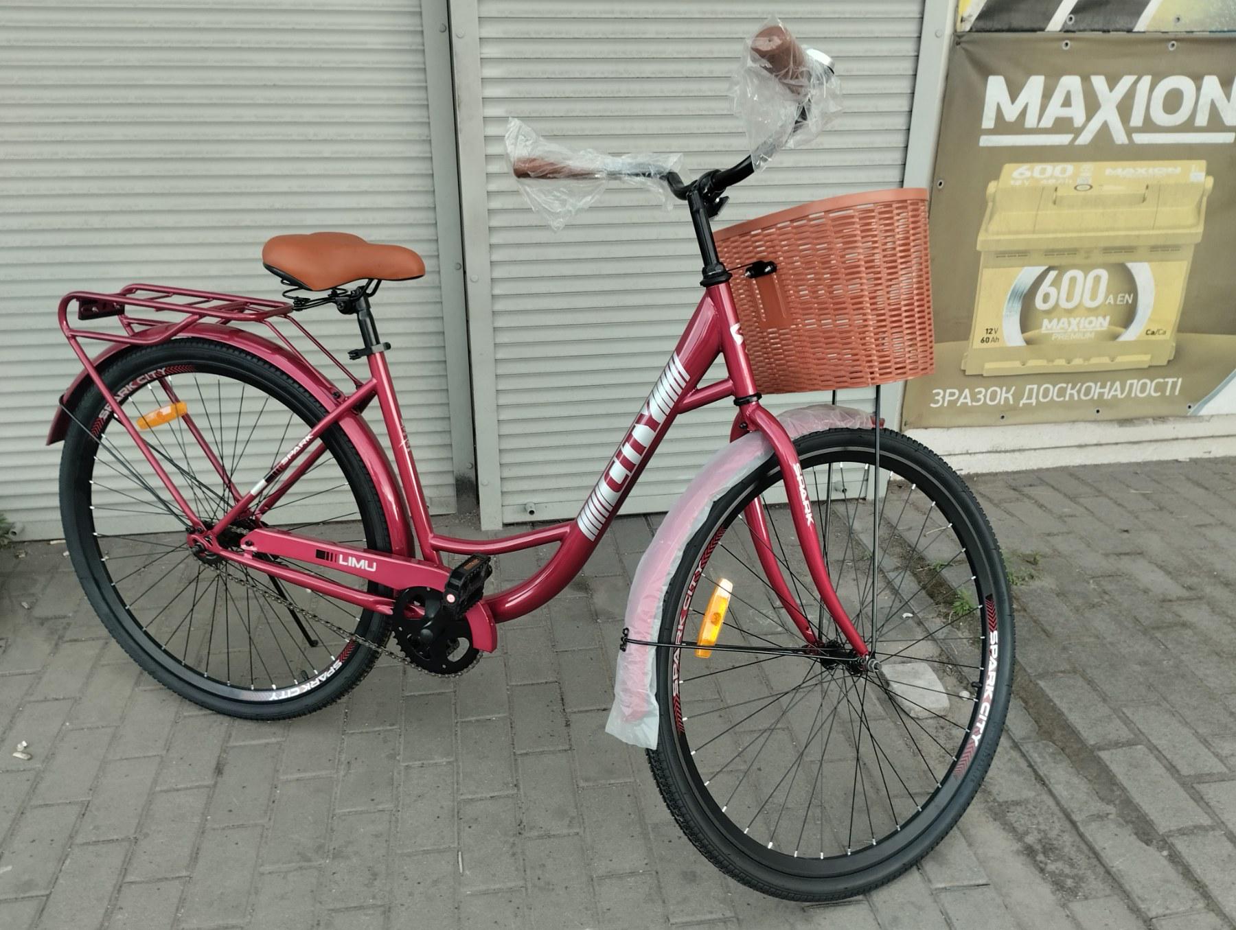 Велосипед Spark CITY 28" Бордо (27790948) - фото 2 Велосипед Spark CITY 28" Бордо (27790948) - фото 2