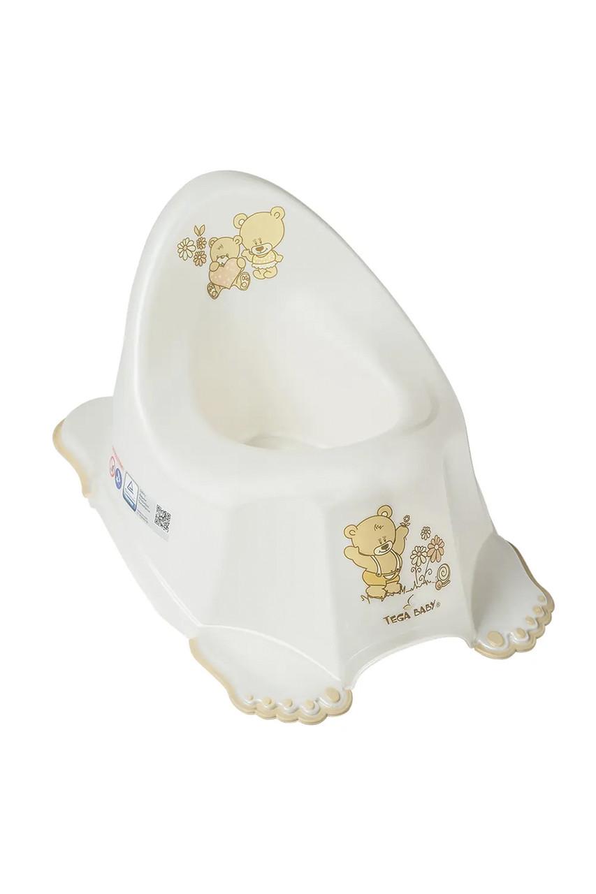Горщик Tega TEDDY BEAR Anti slip potty Білий (ЦБ 00265972)