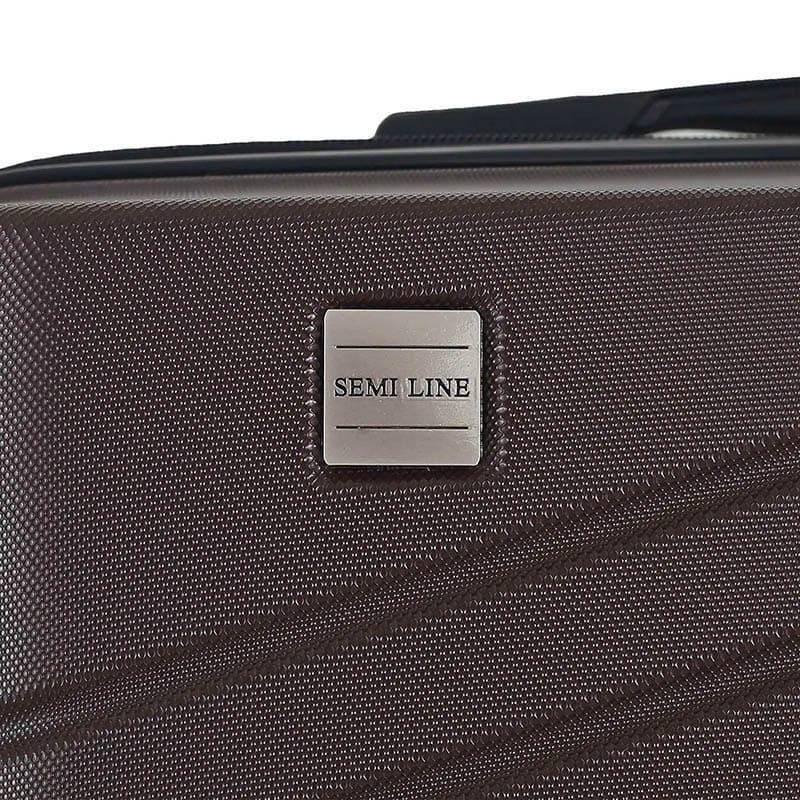 Валіза SEMI LINE 20" S 35 л Brown (DAS302971) - фото 9 Валіза SEMI LINE 20" S 35 л Brown (DAS302971) - фото 9