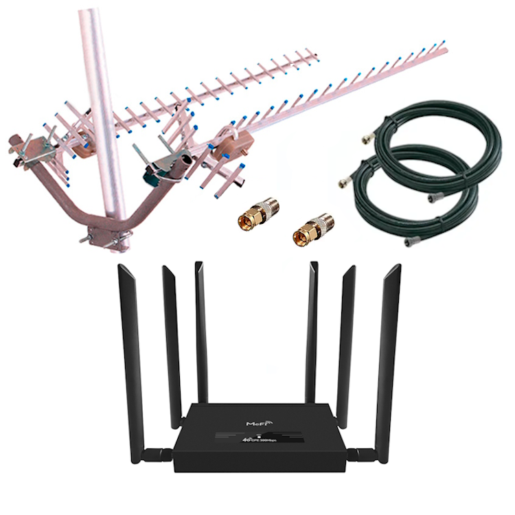 Роутер Tianjie R300 Pro 4G Wi-Fi с антенной 32 dB (542)