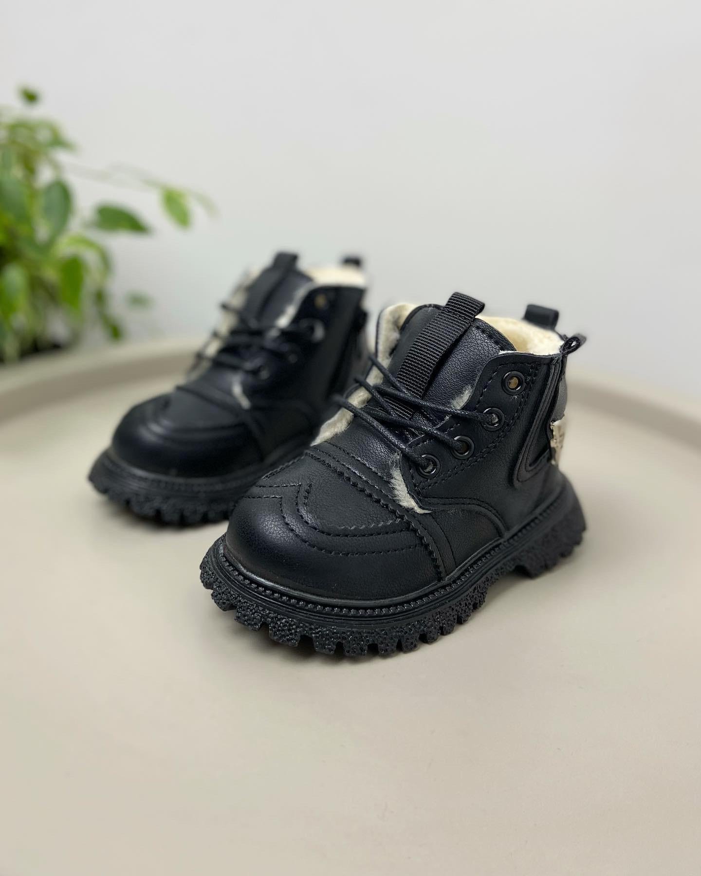 Ботинки зимние детские р. 24 Черный (669) - фото 6 Ботинки зимние детские р. 24 Черный (669) - фото 6