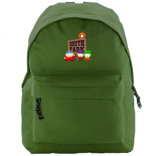 Рюкзак Compact South Park Оливковый (16023504-29-153895)