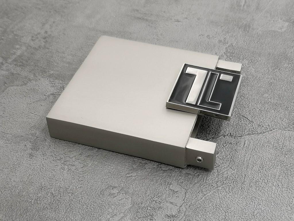 Наконечник MARCIN DECOR Топлайн Логотип сталь матовая - фото 1