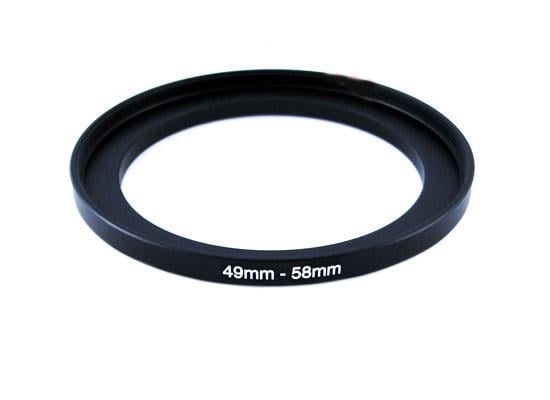 Кольцо переходное повышающее степ для Canon Nikon 49-58 мм Black (284055) Кольцо переходное повышающее степ для Canon Nikon 49-58 мм Black (284055)