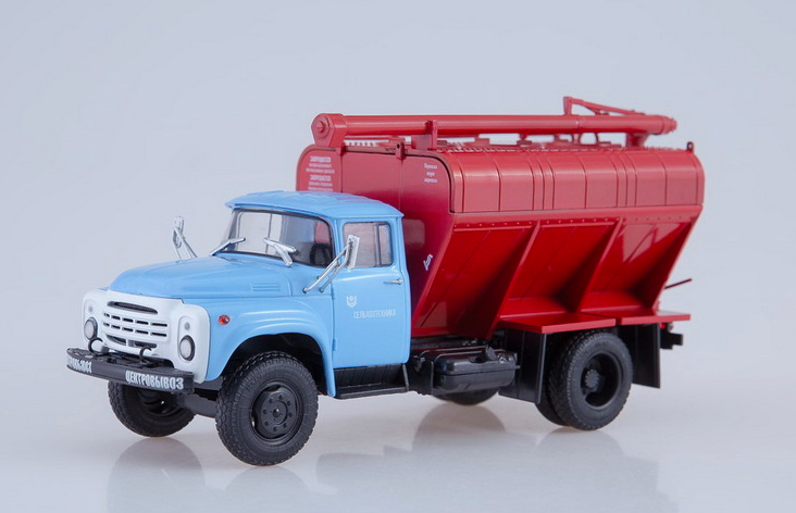 Колекційна модель АІСТ ЗІЛ-130 Завантажувач сухих кормів масштаб 1:43