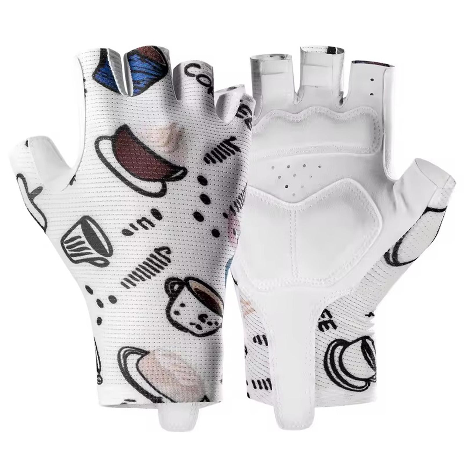 Велоперчатки женские TVI S389 лето/весна XS Белый (TVI-S389-7201)