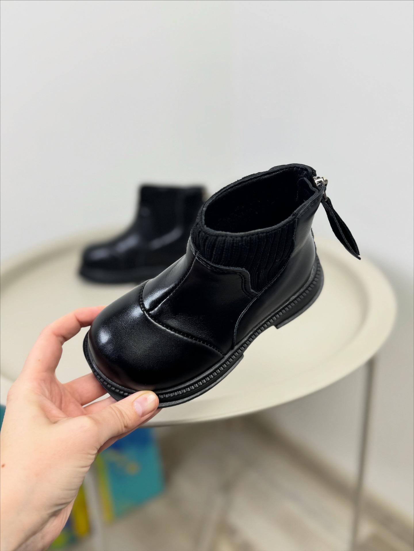 Ботинки детские осенние 1643 г. 30 Черный (30220116) - фото 3 Ботинки детские осенние 1643 г. 30 Черный (30220116) - фото 3