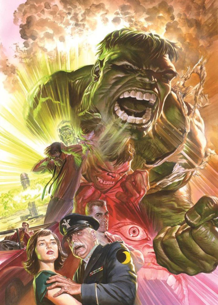 Картина постер Gee! Hulk Халк старая рисовка 40х60 см HK.09.020