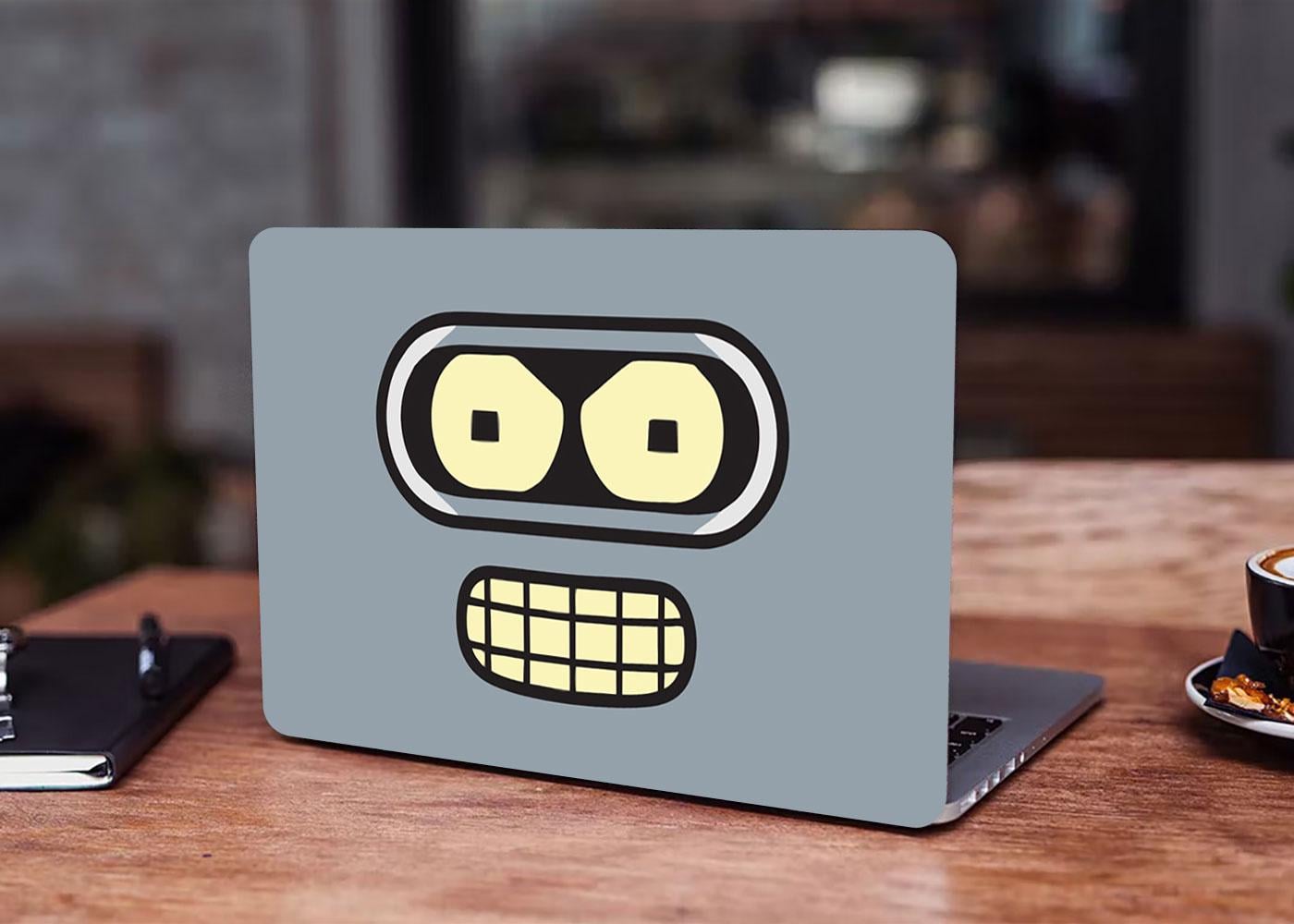 Декоративна наклейка на ноутбук 17,3" Bender Face 400х260 мм (100045_17) Декоративна наклейка на ноутбук 17,3" Bender Face 400х260 мм (100045_17)