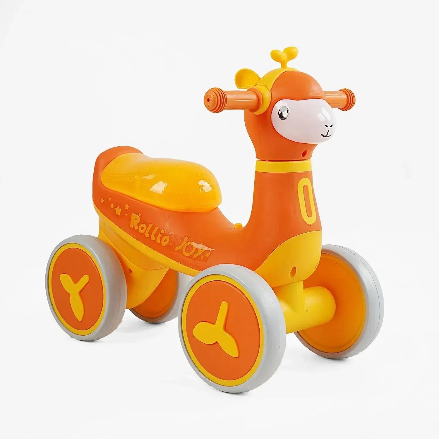 Биговел-толокарь Joy украинская музыка/подсветка Оранжевый (JL-77300) Биговел-толокарь Joy украинская музыка/подсветка Оранжевый (JL-77300)