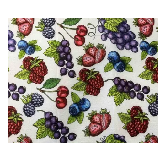 Коврик для сушки посуды Stenson R17197 Kitchen Ягоды 30x40 см (24869571)