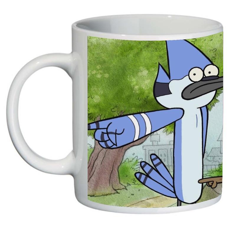 Чашка с принтом Обычный мультик Regular Show RS-009 (2181713226)