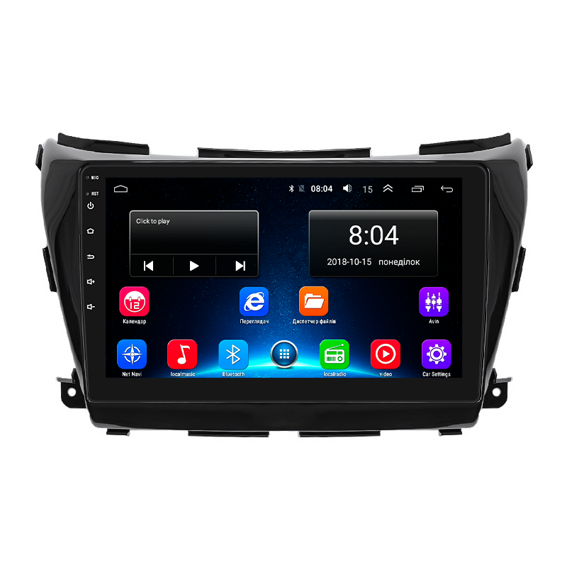 Магнітола штатна Lesko для Nissan Murano III Z52 2014- р. (9516-39883)