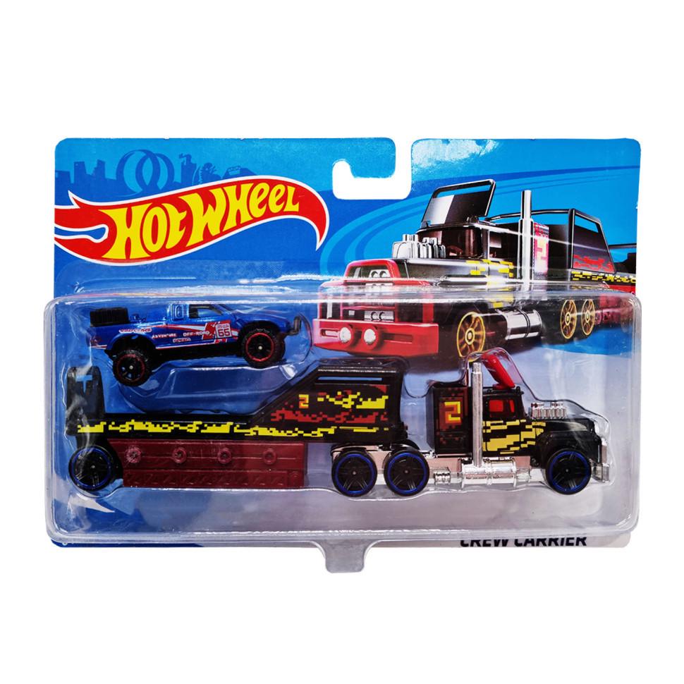 Ігровий набір машинок t h708 1 1 з трейлером (RLT35298) Ігровий набір машинок t h708 1 1 з трейлером (RLT35298)