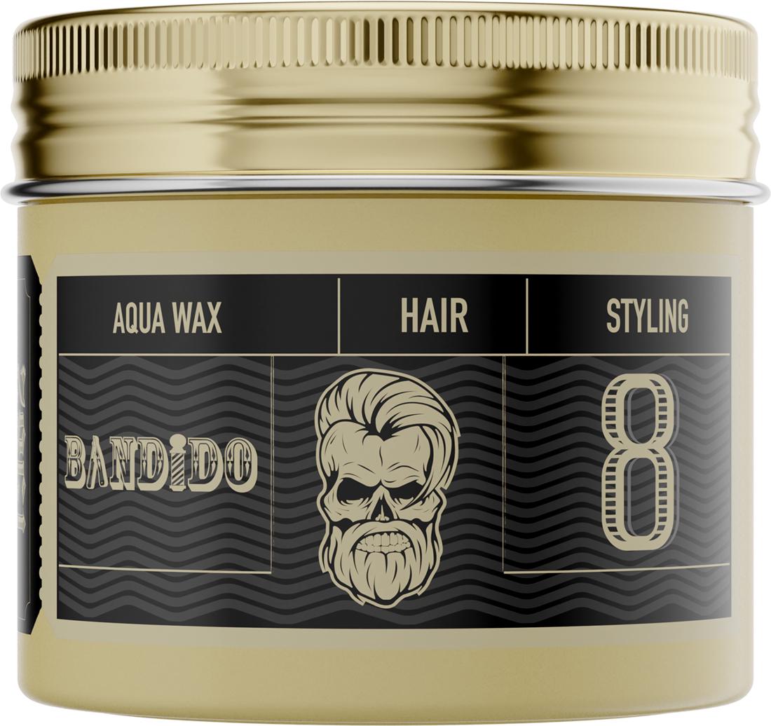 Воск для укладки волос Bandido Aqua Wax 8 Extreme Strong на водной основе экстрасильной фиксации 125 мл (27528)