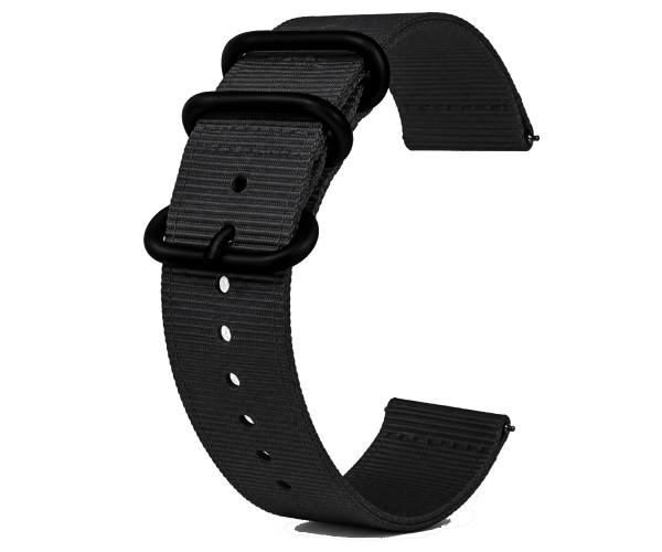 Ремешок Nylon Strap для смарт-часов Kospet Tank T4C 22 мм Черный