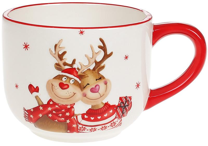 Чашка керамическая Гостиные Елени 500 мл - фото 1