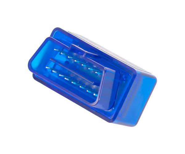 Сканер автомобильный диагностический OBD-II ELM327 Mini с поддержкой соединения Bluetooth 2.0 5,1V Blue - фото 3