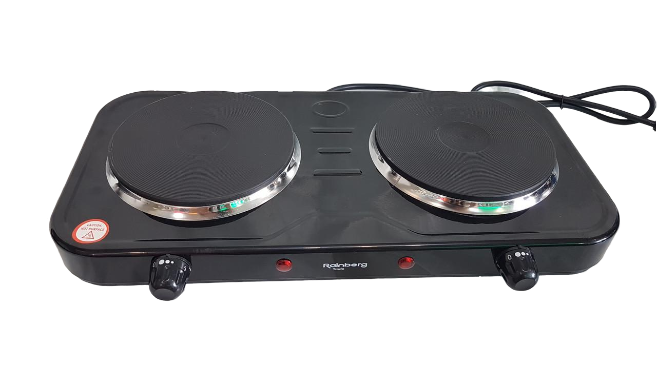 Электроплита дисковая Rainberg на две конфорки (1376)
