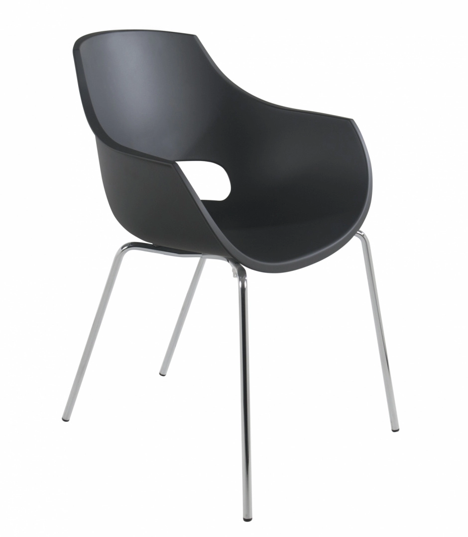 Кресло Litolan Papatya Opal матовый Антрацит (DR001890)