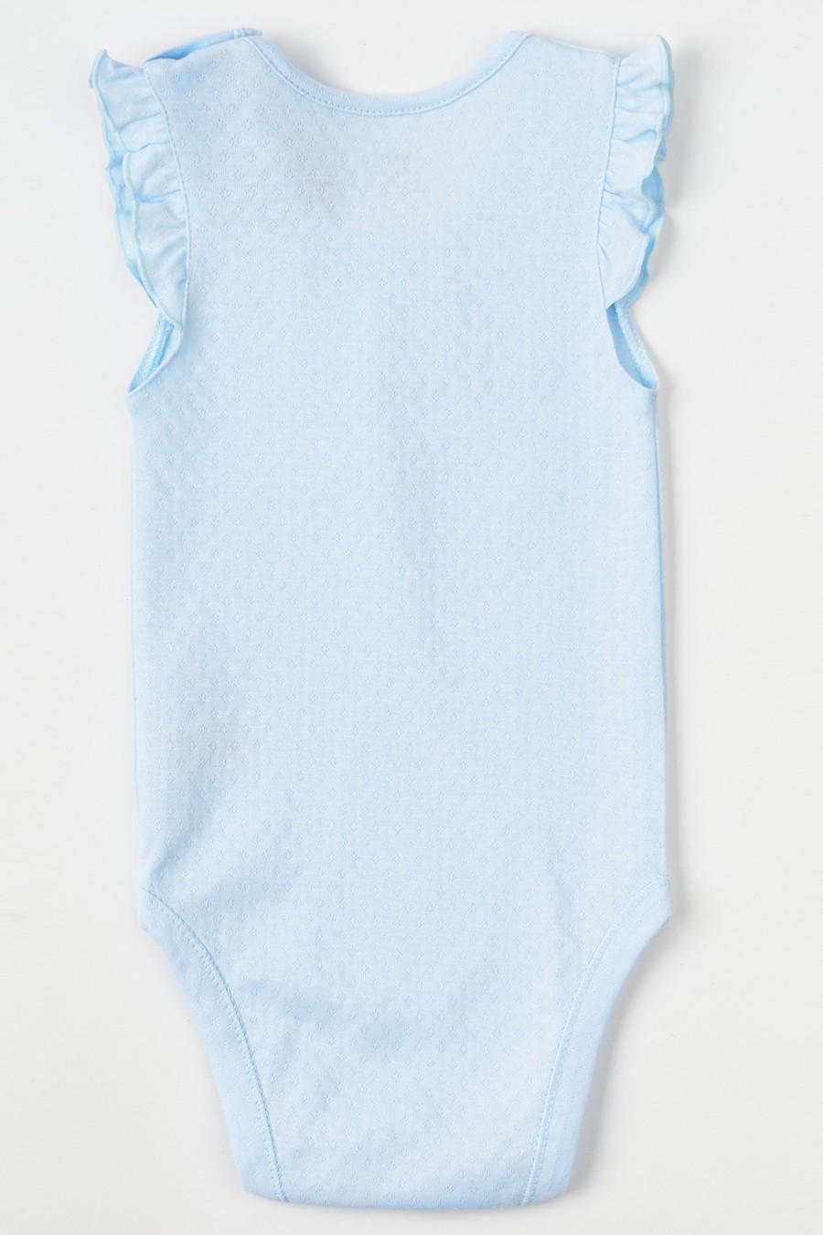 Боди KRAKO 56-62 см Голубой (77403) - фото 2 Боди KRAKO 56-62 см Голубой (77403) - фото 2