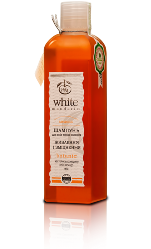Шампунь для всех типов волос White Mandarin Питание и укрепление Медовая 250 мл