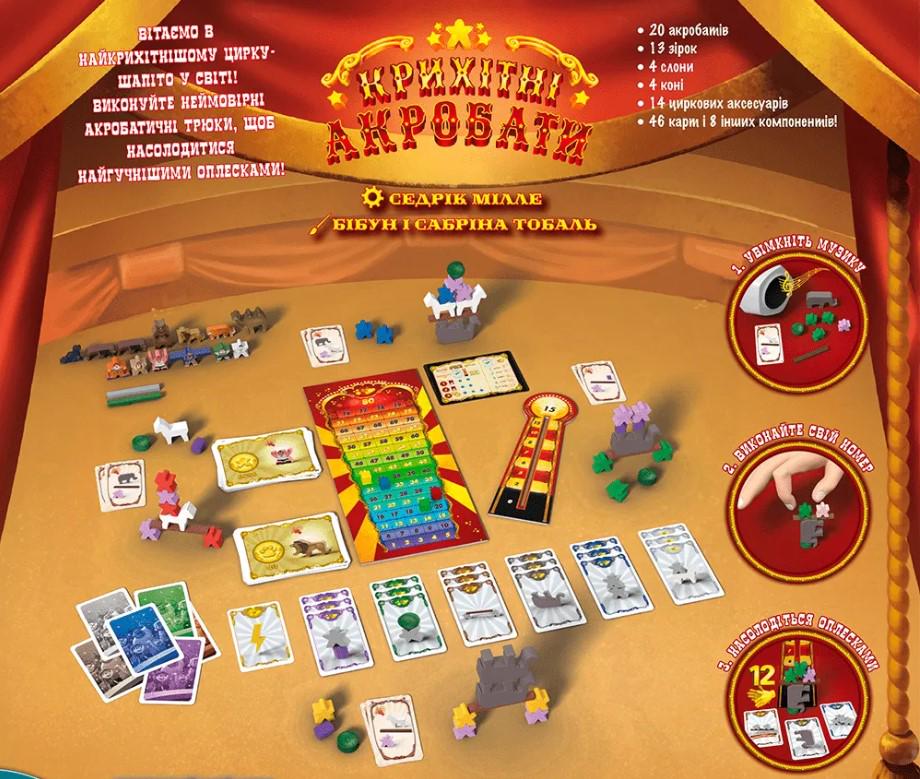 Настольная игра Tiny Acrobats - фото 3 Настольная игра Tiny Acrobats - фото 3