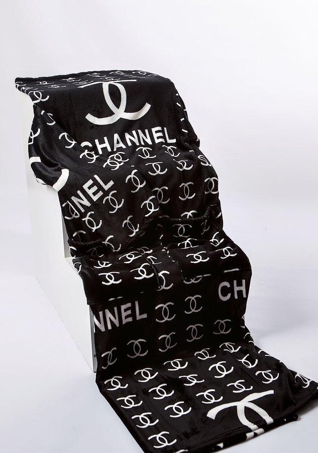 Плед с рукавами и рисунком 1939511008 200x160 см Черный (1939511008) - фото 3