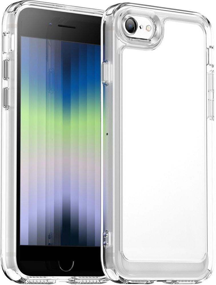 Силиконовый чехол Space iPhone SE 2 (прозрачный) (35367)