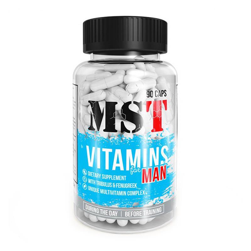Витамины и минералы для мужчин MST Vitamin for MAN 90 капс. (10485-01)