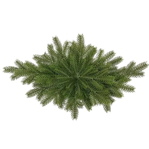 Гирлянда хвойная Северная звезда 60х35 см Зеленый