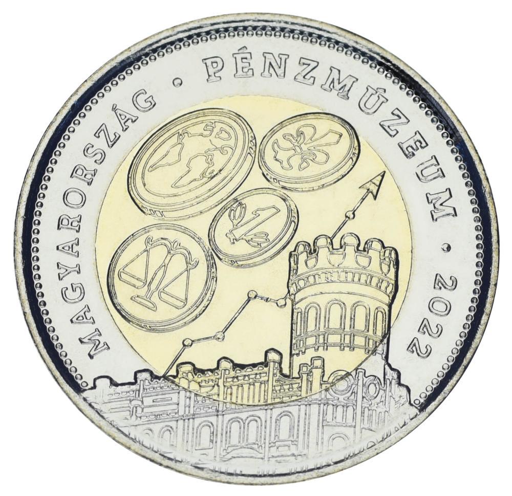 Коллекционная монета Венгрия 100 форинтов 2022 Биметалл UNC Музей денег