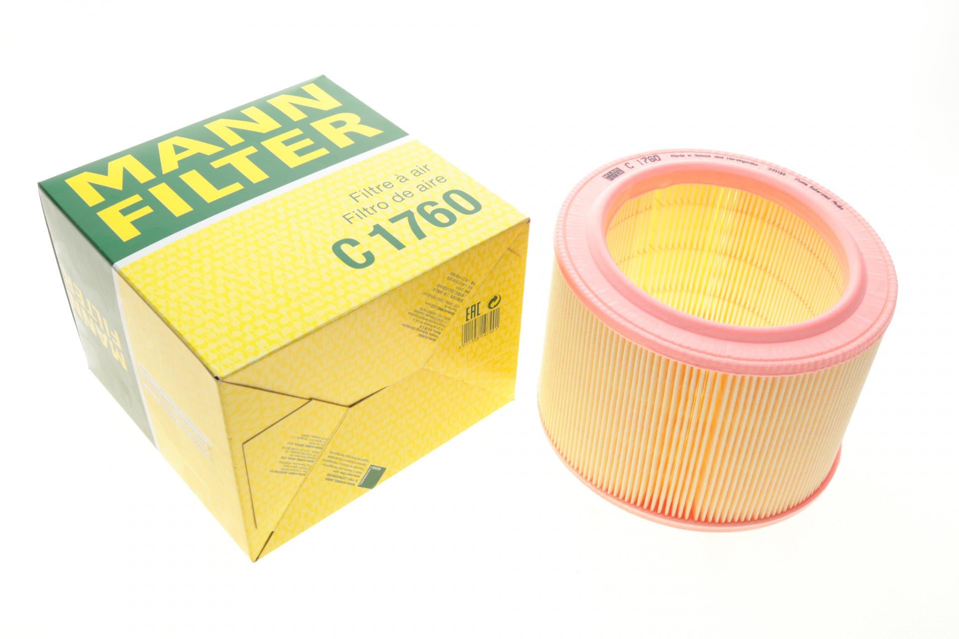 Фильтр воздушный Mann-Filter для Peugeot 205/305/306/309 1,6/1,9/1,5-1,9D 77-98/Lada Niva 1,9D 93-06/Moskvitch 93- (C 1760) Фильтр воздушный Mann-Filter для Peugeot 205/305/306/309 1,6/1,9/1,5-1,9D 77-98/Lada Niva 1,9D 93-06/Moskvitch 93- (C 1760)