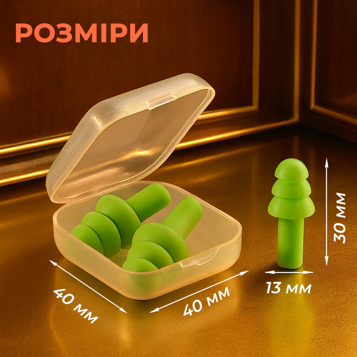 Беруши для сна плавания Univerza Елка силиконовые шумоподавляющие анатомические в футляре Голубой - фото 12 Беруши для сна плавания Univerza Елка силиконовые шумоподавляющие анатомические в футляре Голубой - фото 12