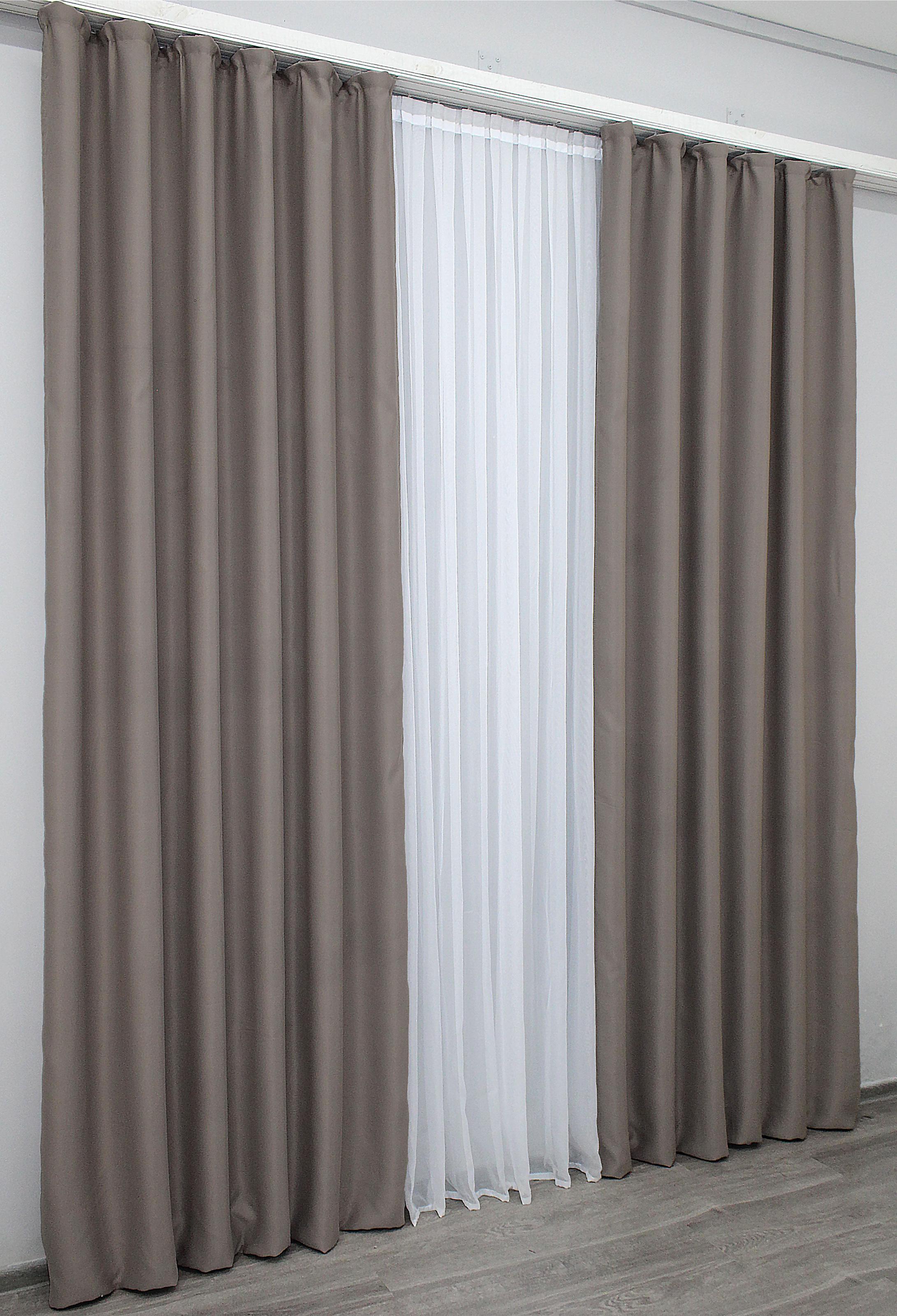 Комплект штор VR-Textil Bagema Rvs № 1242ш блэкаут 150х270 см 2 шт. Какао (33-0063) - фото 5 Комплект штор VR-Textil Bagema Rvs № 1242ш блэкаут 150х270 см 2 шт. Какао (33-0063) - фото 5