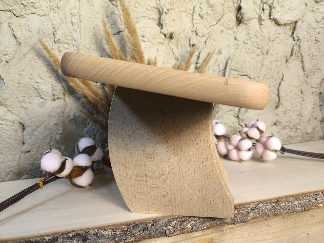 Скамейка для медитации эргономичная Kharkivwoodcraft натуральное дерево 450х200 мм (30477117) - фото 2 Скамейка для медитации эргономичная Kharkivwoodcraft натуральное дерево 450х200 мм (30477117) - фото 2