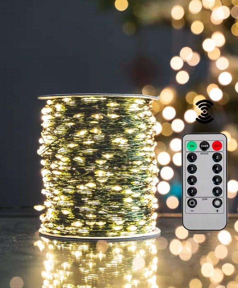 Гирлянда Роса Sofi3D з пультом 200 м 2000 Led Теплий Білий (200m-ww-gr)