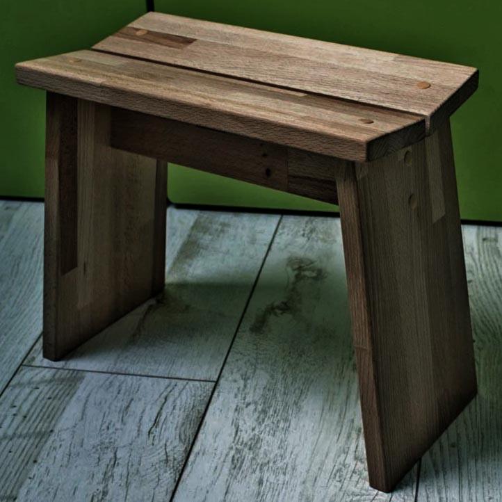 Стульчик из дерева Сласин Сепия (ТАБ-007008)