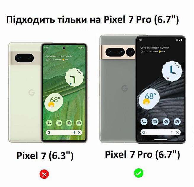 Защитное стекло 3D Phenvel для Google Pixel 7 Pro скруглено (1775925133) - фото 5