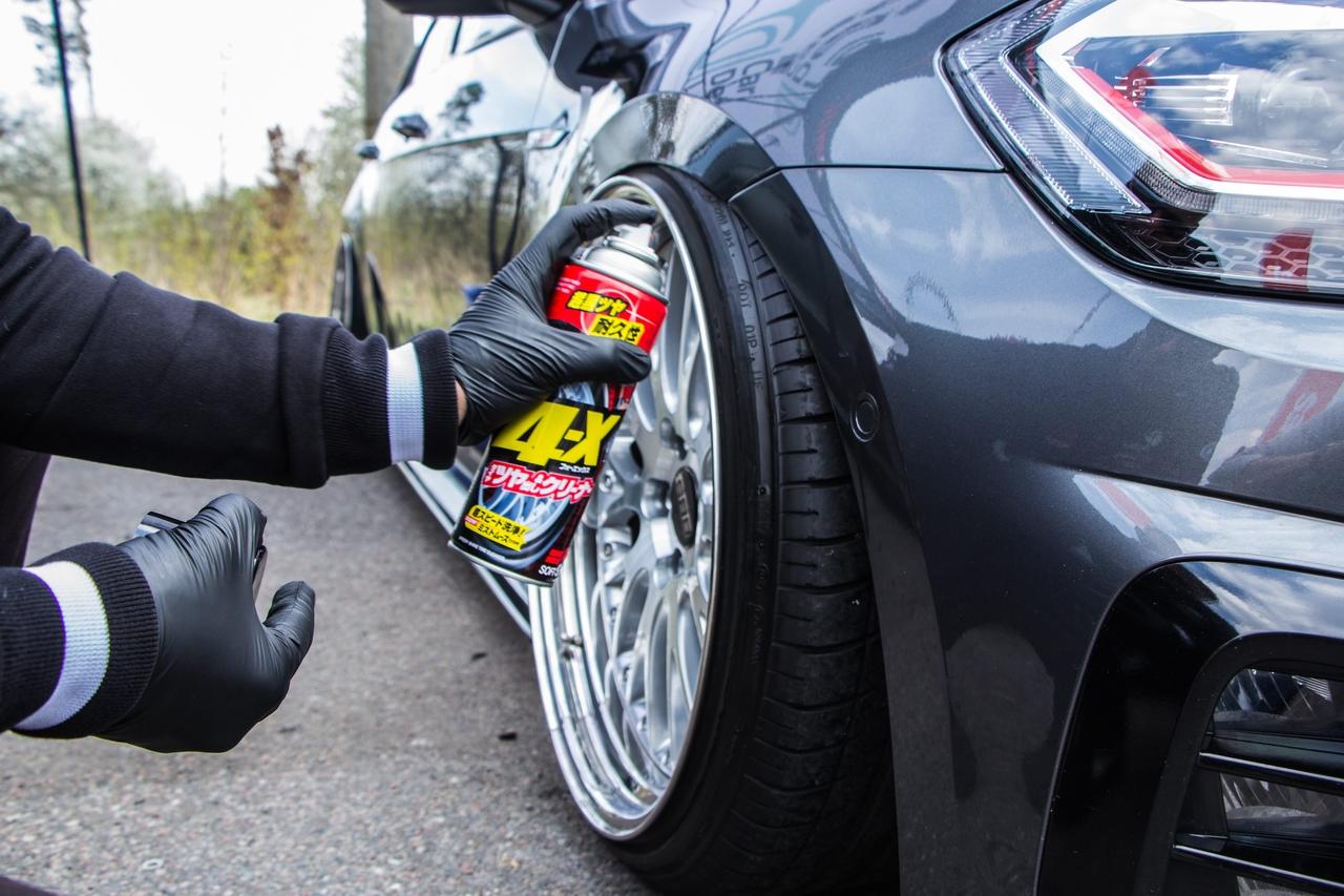 Чернение для шин SOFT99 4-X Tire Cleaner - фото 2