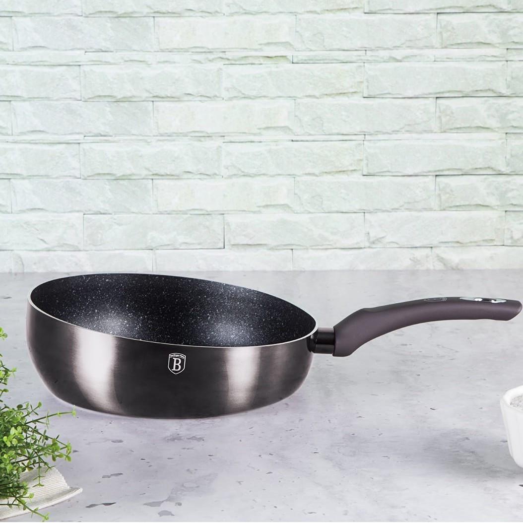 Пательня-фліп для індукційної плити Carbon PRO 26 см (6906-BH) - фото 2 Пательня-фліп для індукційної плити Carbon PRO 26 см (6906-BH) - фото 2