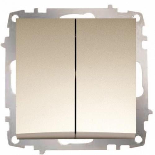 Выключатель EL-BI ZENA Silverline без рамки Титан (2081)