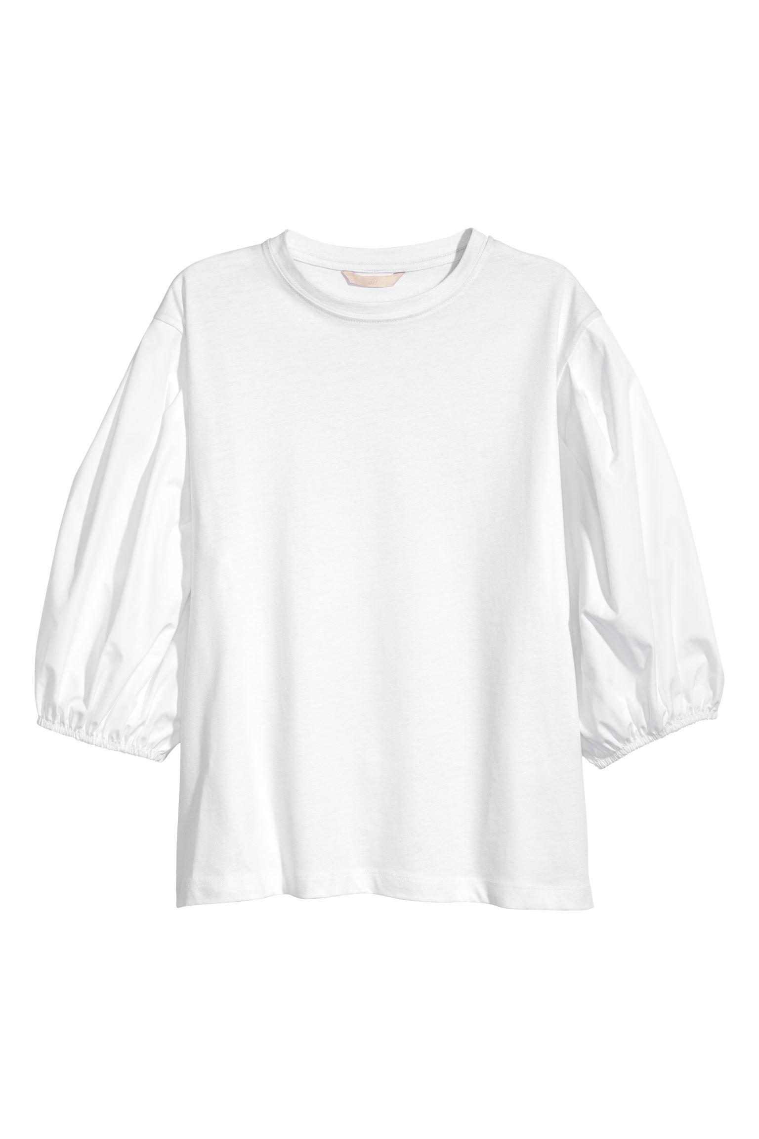 Блуза H&M р. 32 Белый (212599728)